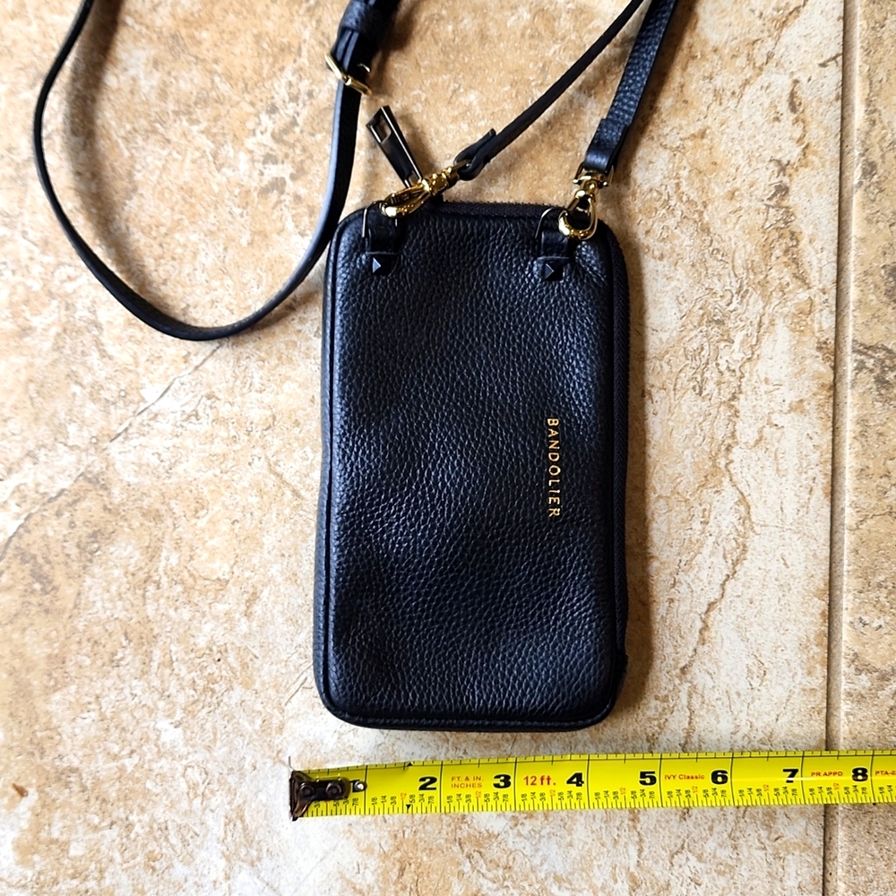 3293 Bandolier small black bag